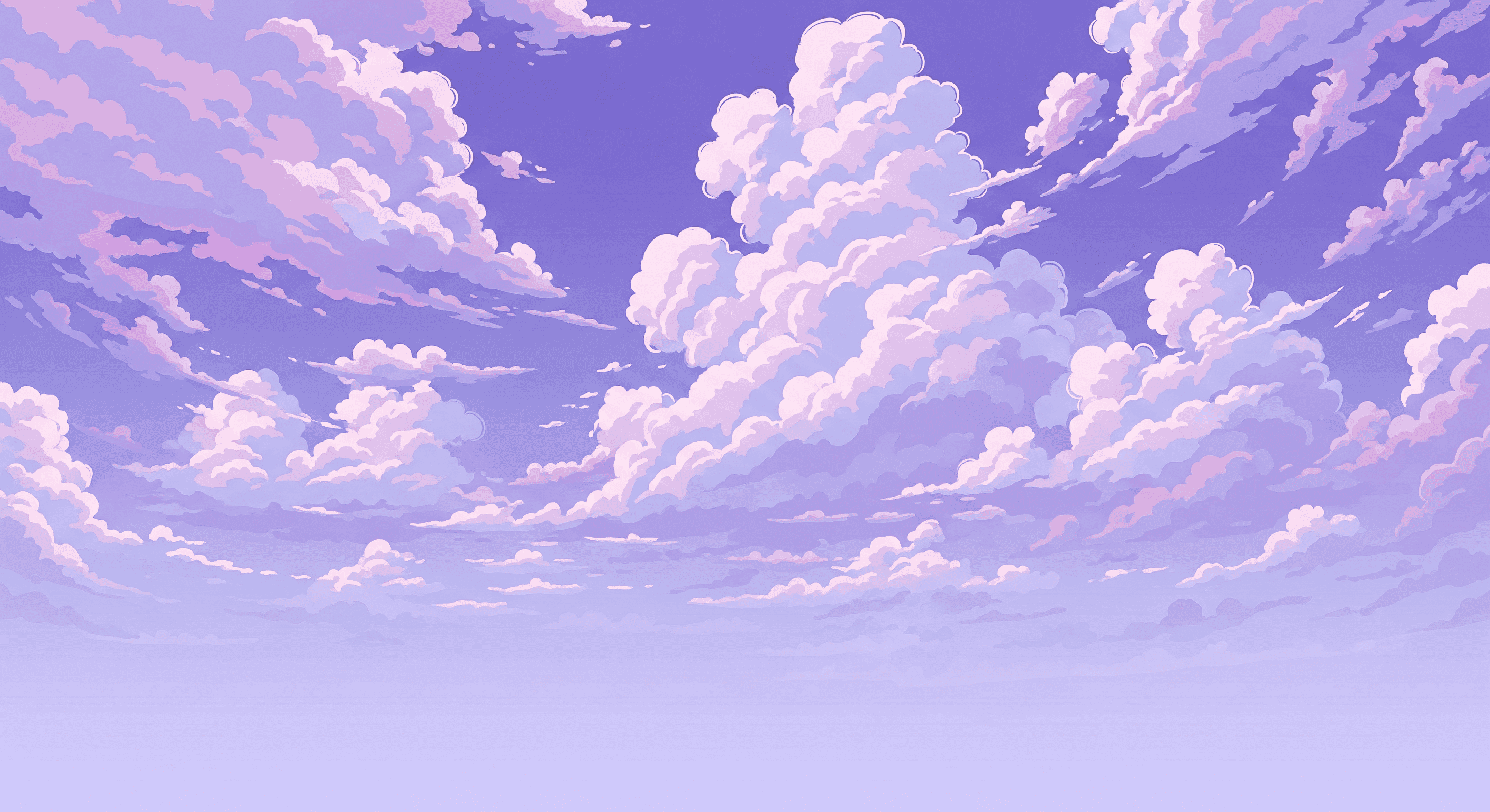 Decorative cloud background
